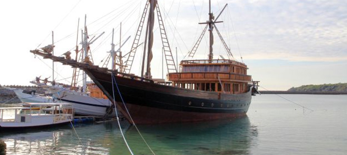 The Bugis Pinisi Schooner