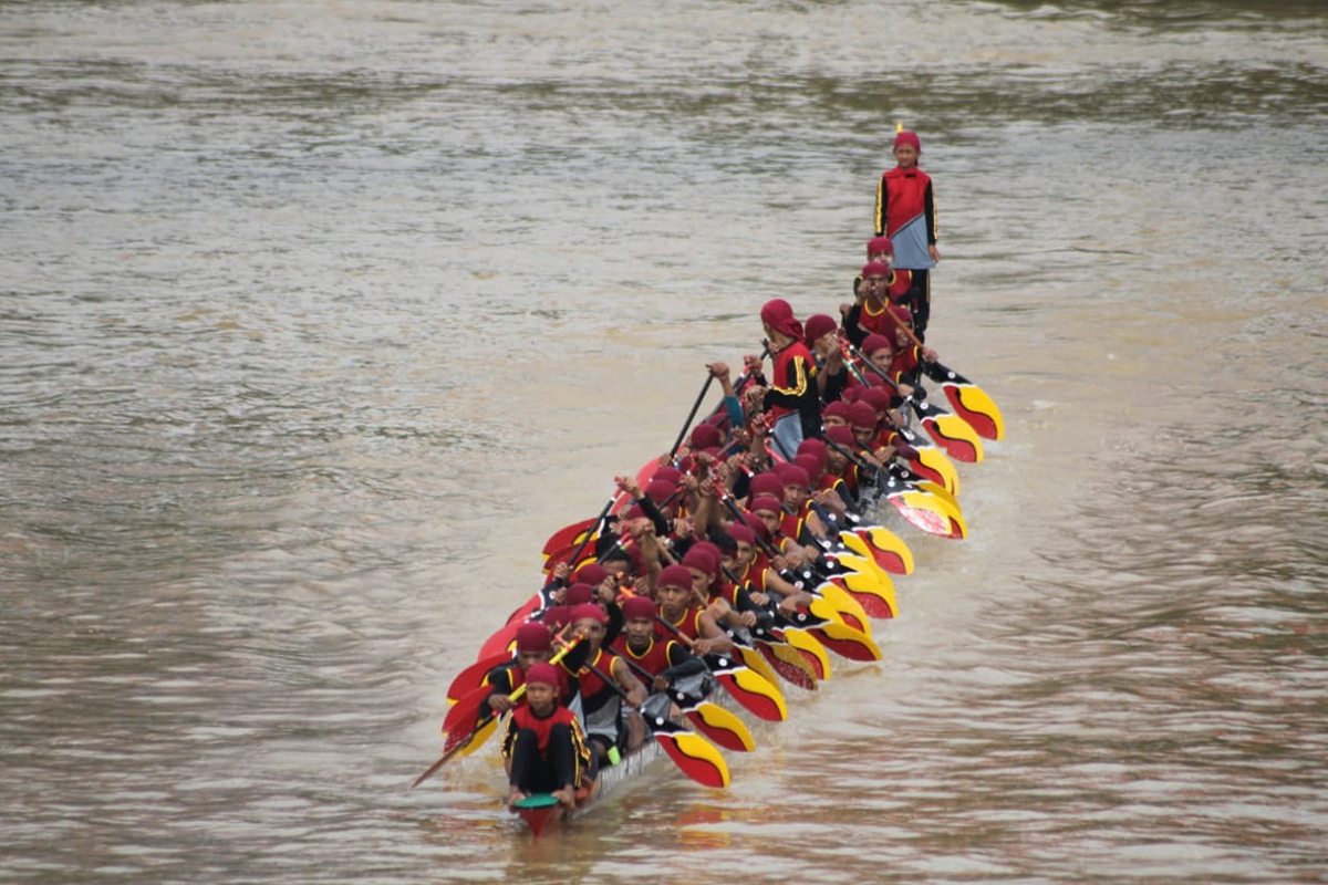 RIAU PROVINCE : Thrilling Pacu Jalur Festival 2018 at Kuantan Singingi