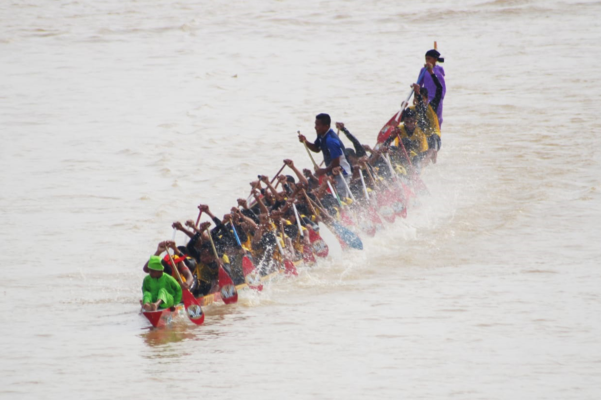 RIAU PROVINCE : Thrilling Pacu Jalur Festival 2018 at Kuantan Singingi