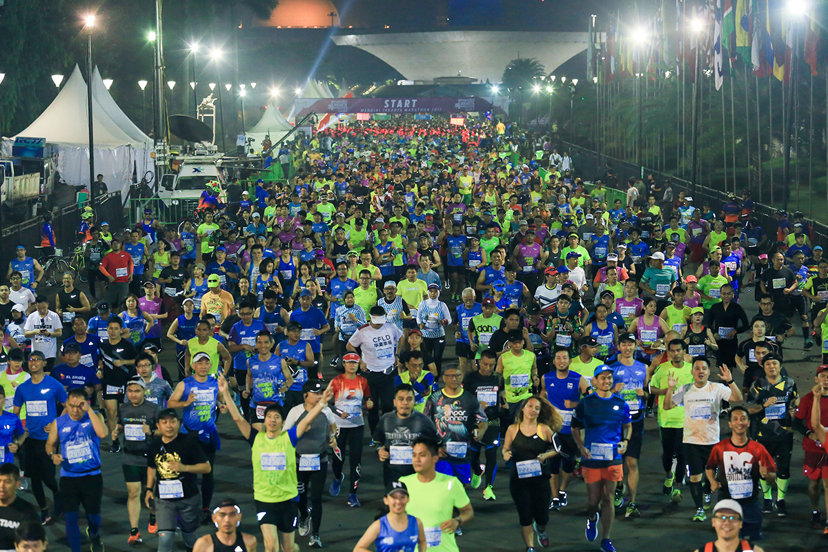 The ELECTRIC JAKARTA MARATHON 2018:  Energy of Optimism