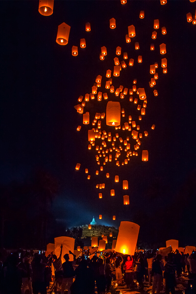 Enlightening Vesak Day Celebration at The Magnificent Borobudur Temple