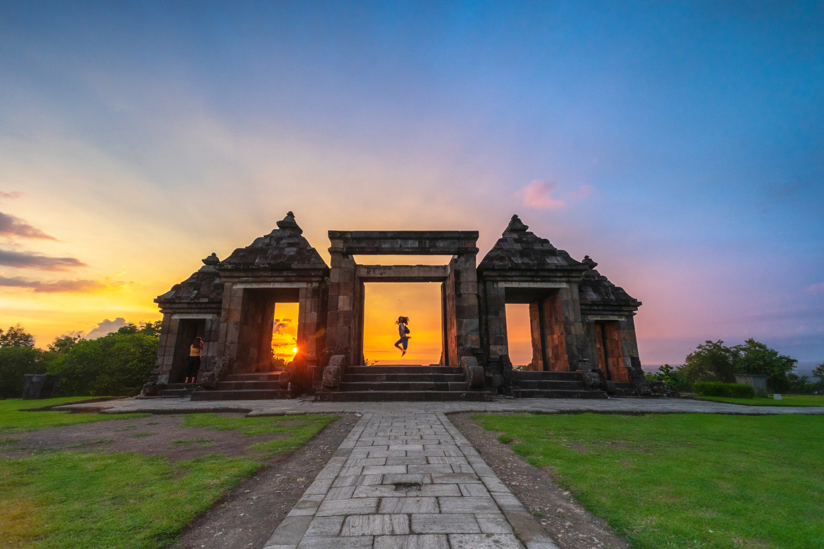 Eksotisme Candi Ratu Boko