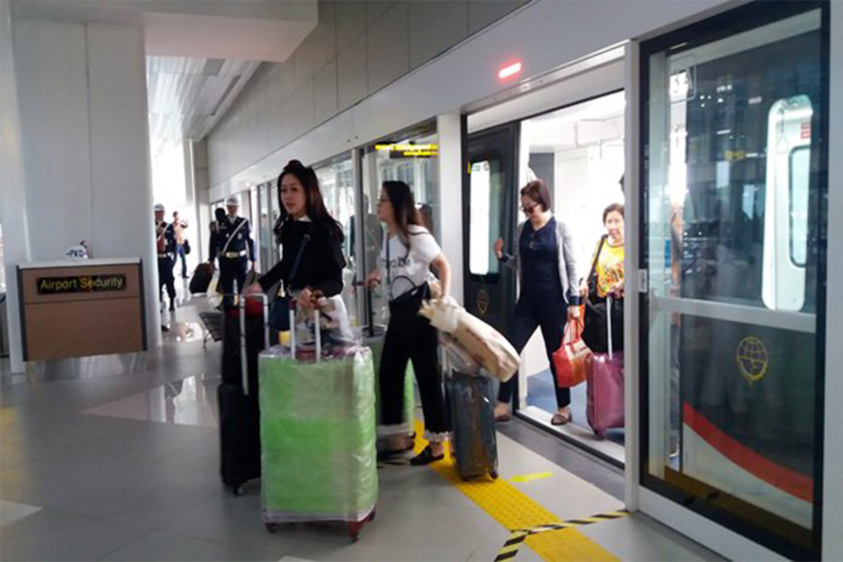 The First Airport Train to Soekarno Hatta International Airport Is Up and Running