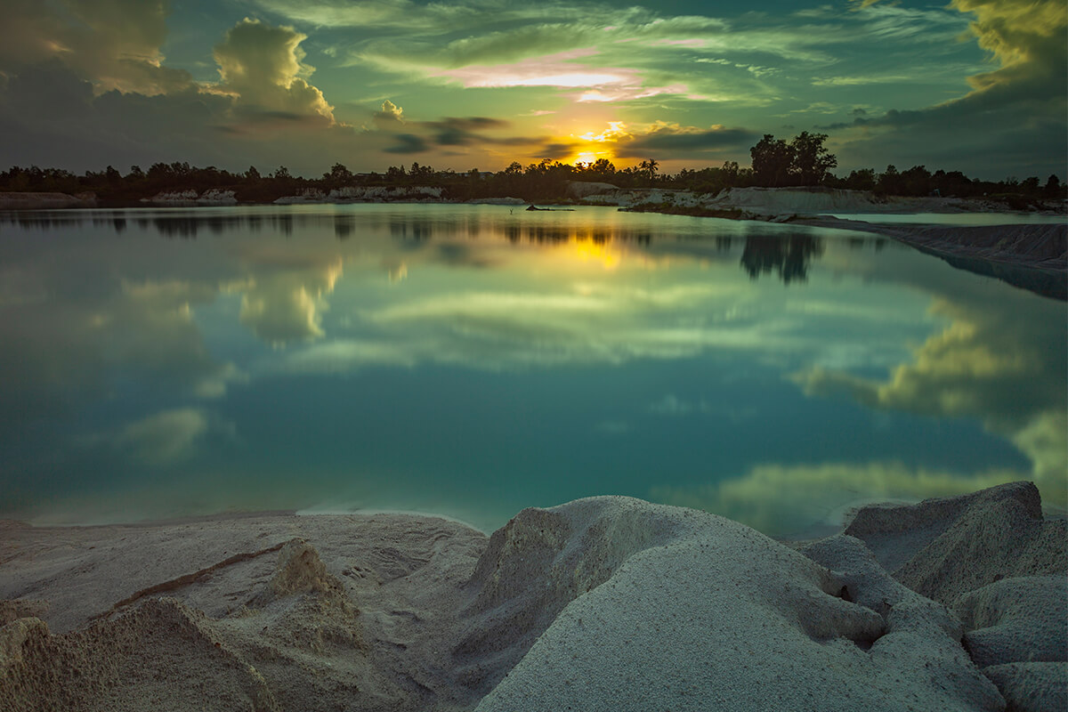 NOW fly GARUDA DIRECT from SINGAPORE to Beautiful BELITUNG ISLAND