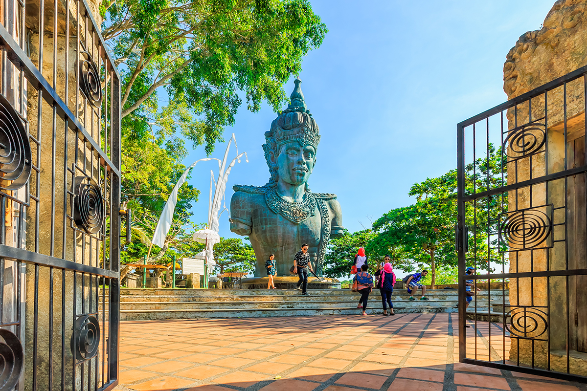 Spectacular GARUDA WISNU KENCANA STATUE on Bali in Final Stage of Completion